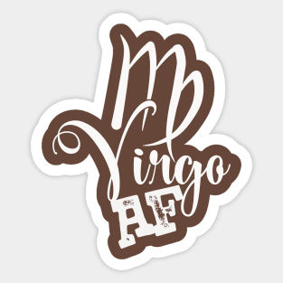 Virgo AF Sticker